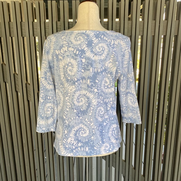 Ruby Rd. petite Cotton/Spandex Shirt Petite Large with Embellishments! - Picture 4 of 5